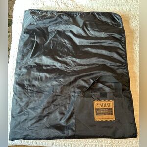 Ariat stadium blanket waterproof brown travel